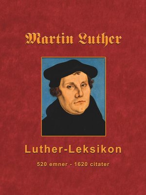 cover image of Martin Luther--Luther-Leksikon